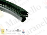 Door Gasket (Black Velour Cloth Finish) Per Metre