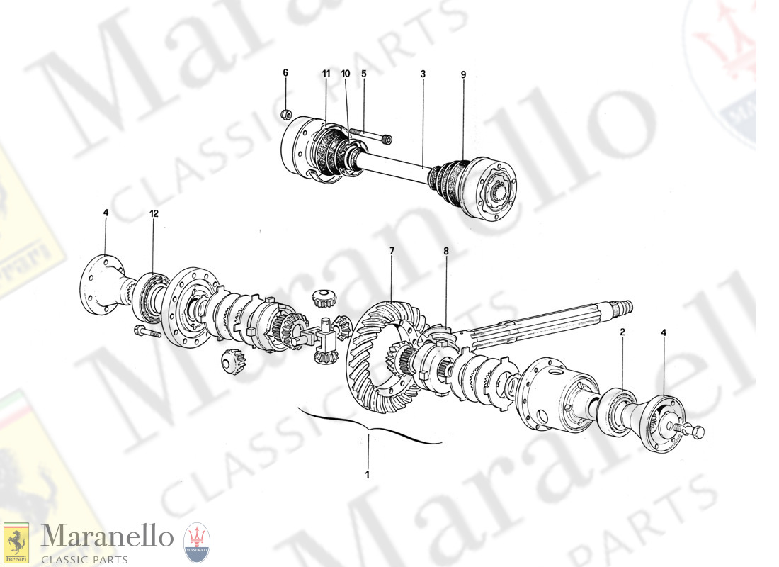 022 - Differential And Axle Shafts
