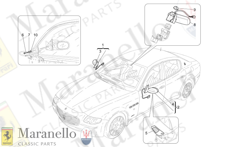 09.35 - 1 INTERNAL AND EXTERNAL REAR-VIEW MIRRORS