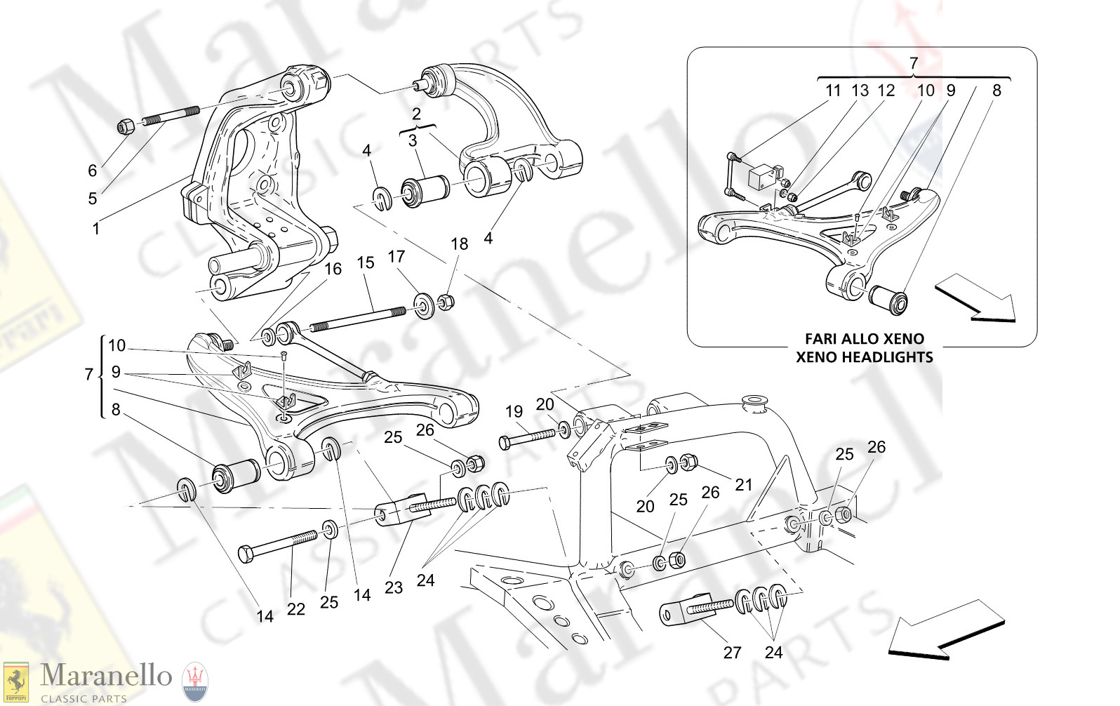 M6.20 - 13 - M620 - 13 Rear Suspension
