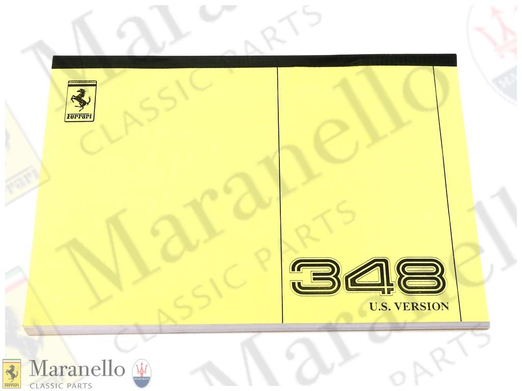 348 TB Owners Technical Manual - USA 1990 Model