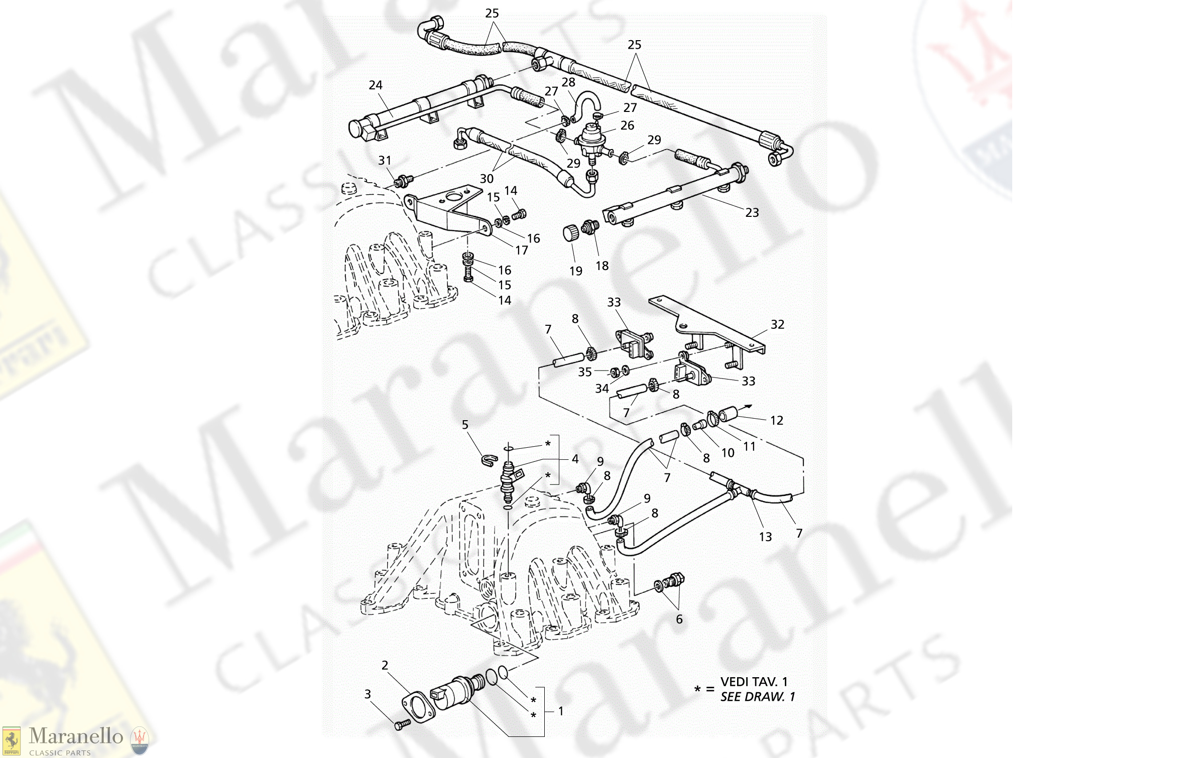 C 13.1 - C 131 - Intake Manifold And Injection System