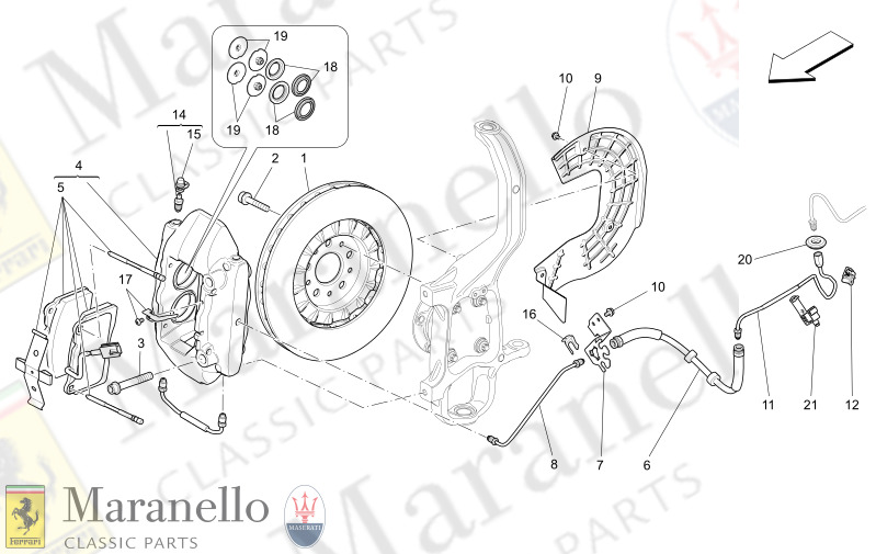04.10 - 3 BRAKING DEVICES ON FRONT WHEELS       No