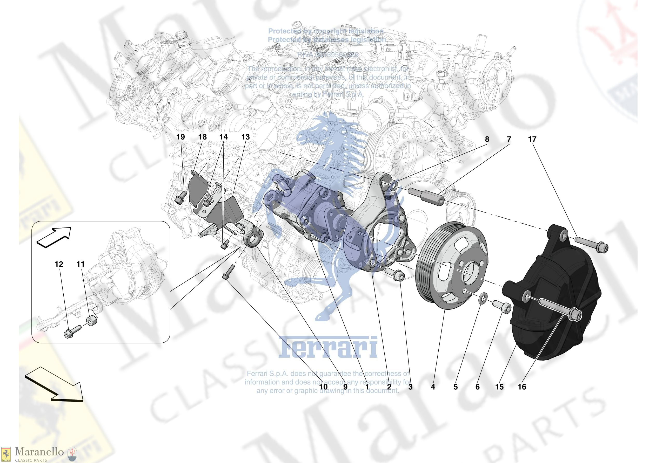 0033 - [ENGINE] - B.28 - POWER STEERING PUMP