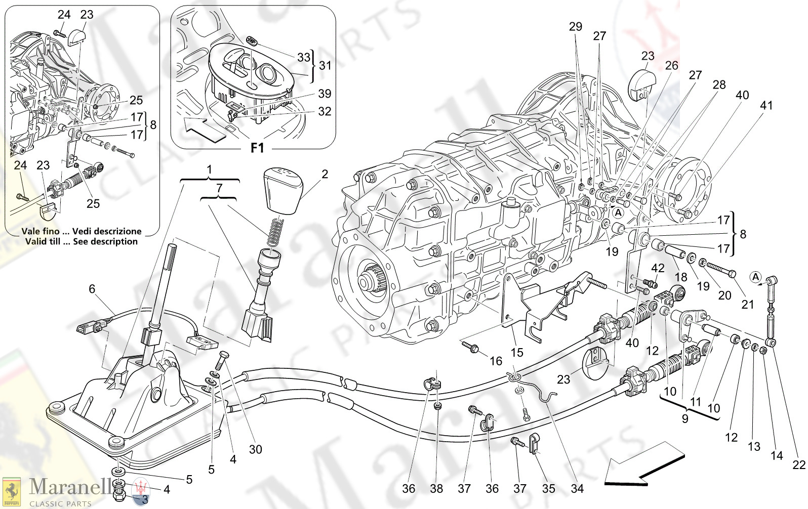 M3.03 - 13 - M303 - 13 Driver Controls For Gearbox