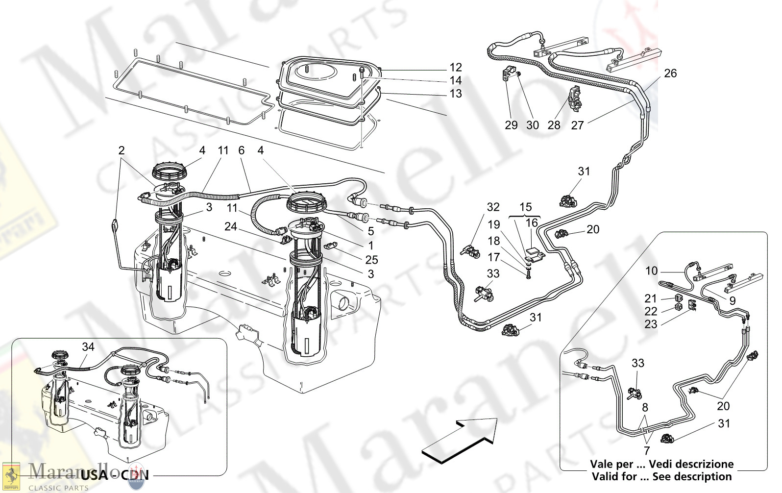 M1.43 - 13 - M143 - 13 Fuel Pumps And Connection Lines