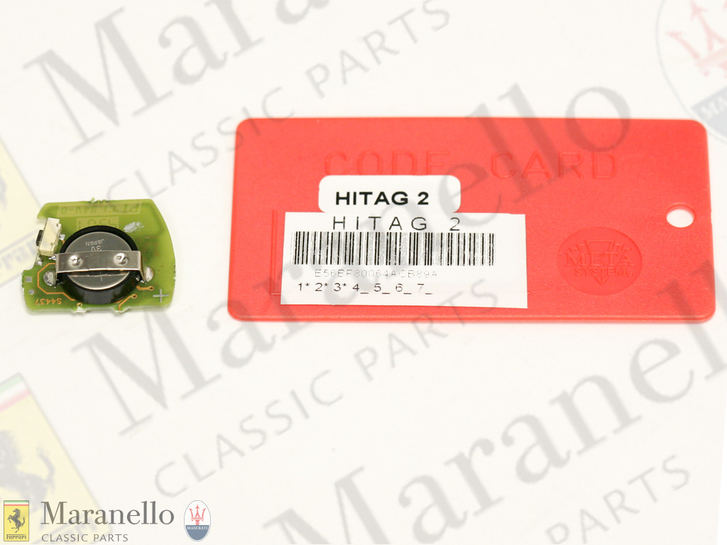 telecontroller sheets Kit 1 button