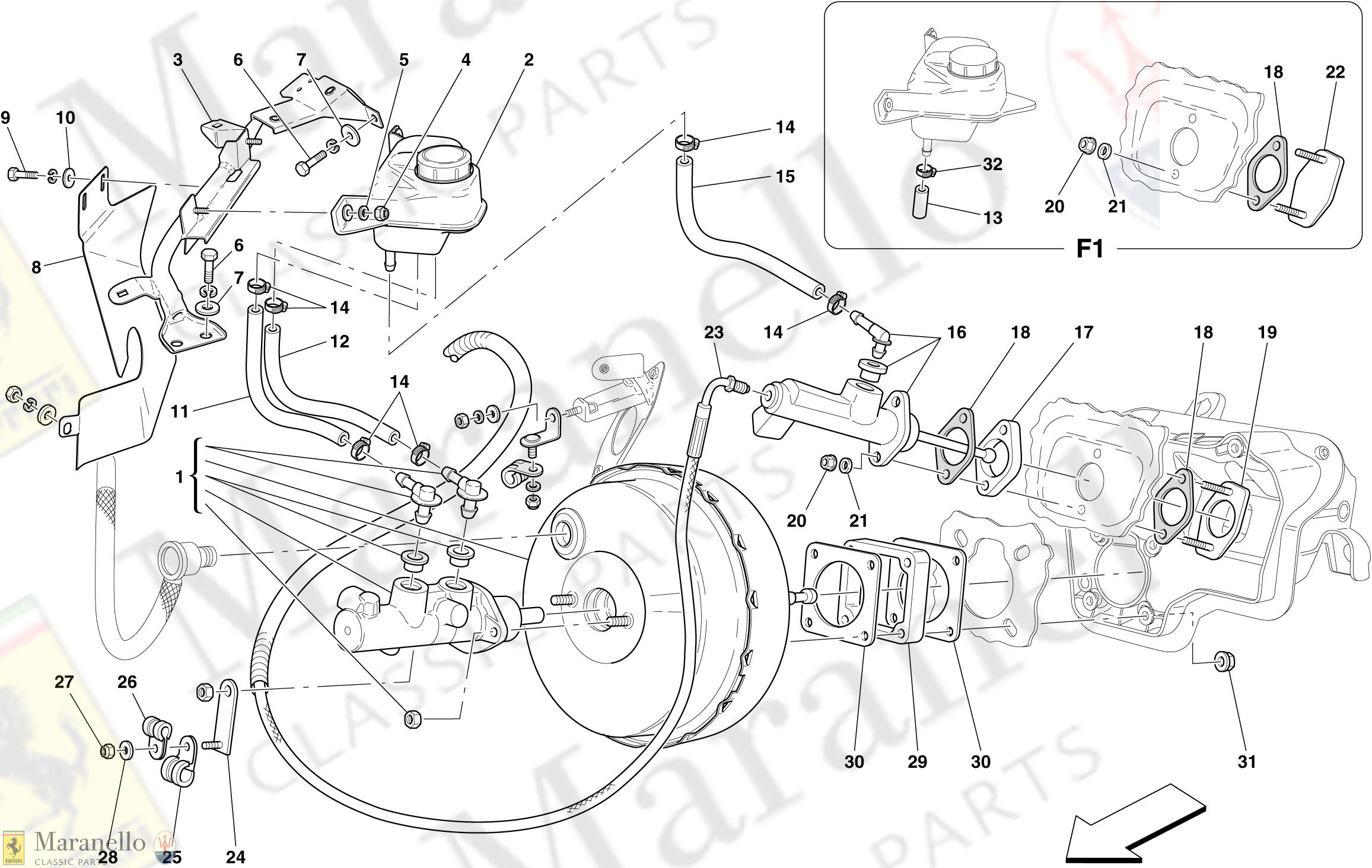 040 - Hydraulic Brake And Clutch Control