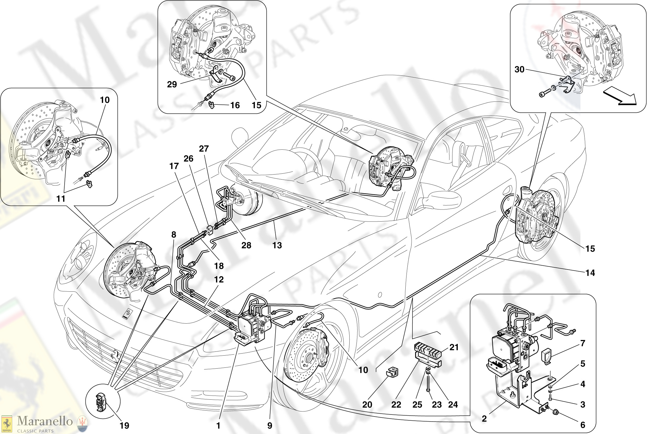 046 - Brake System -Applicable For Gd-