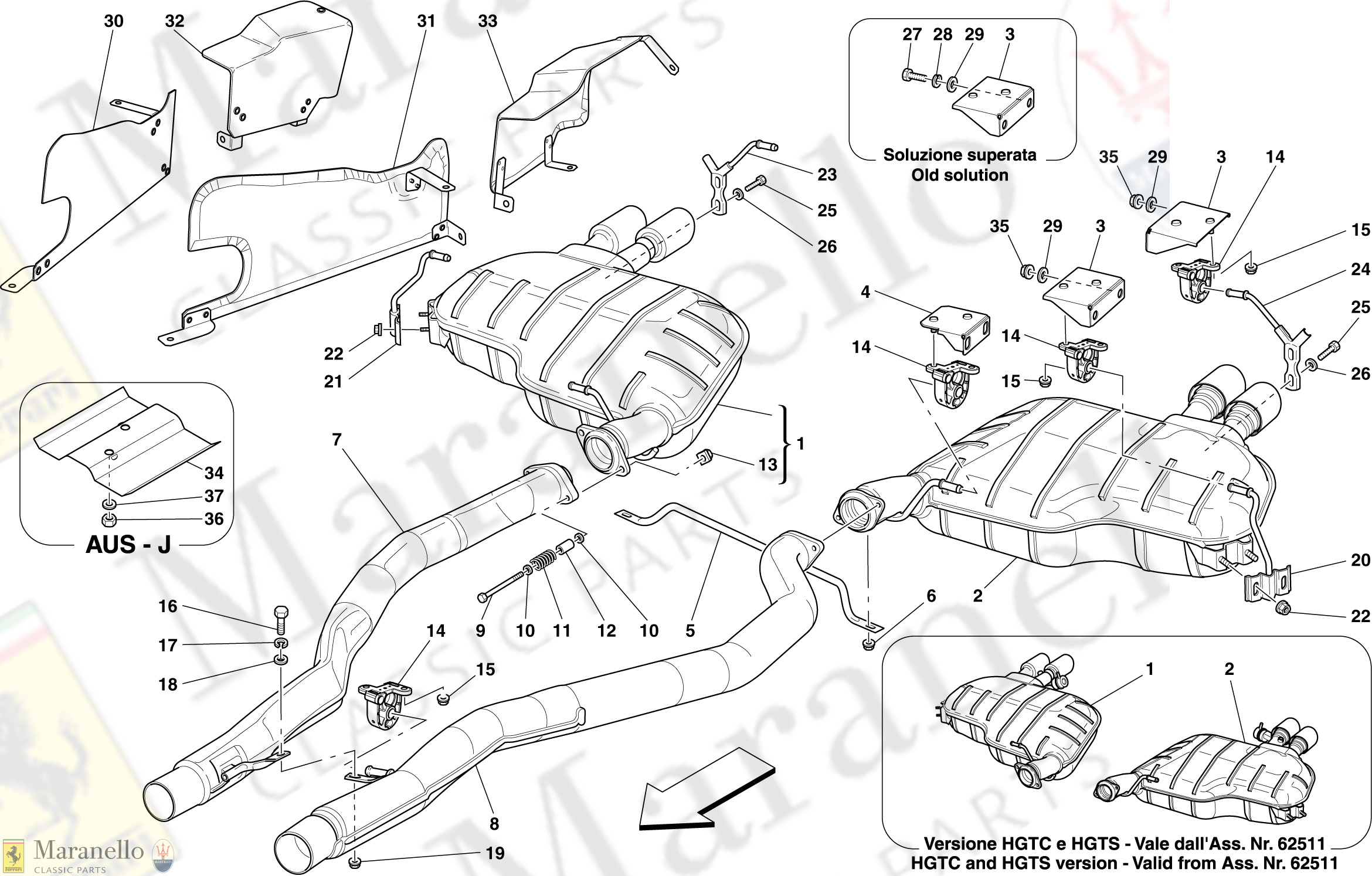 020 - Rear Exhaust System