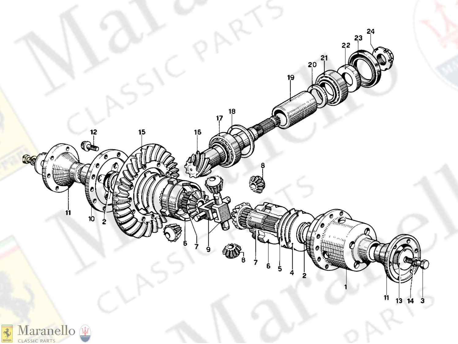 026 - Differential - Pinion And Crown