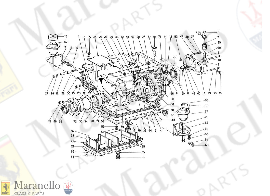 002 - Oil Sump - Gearbox And Differential