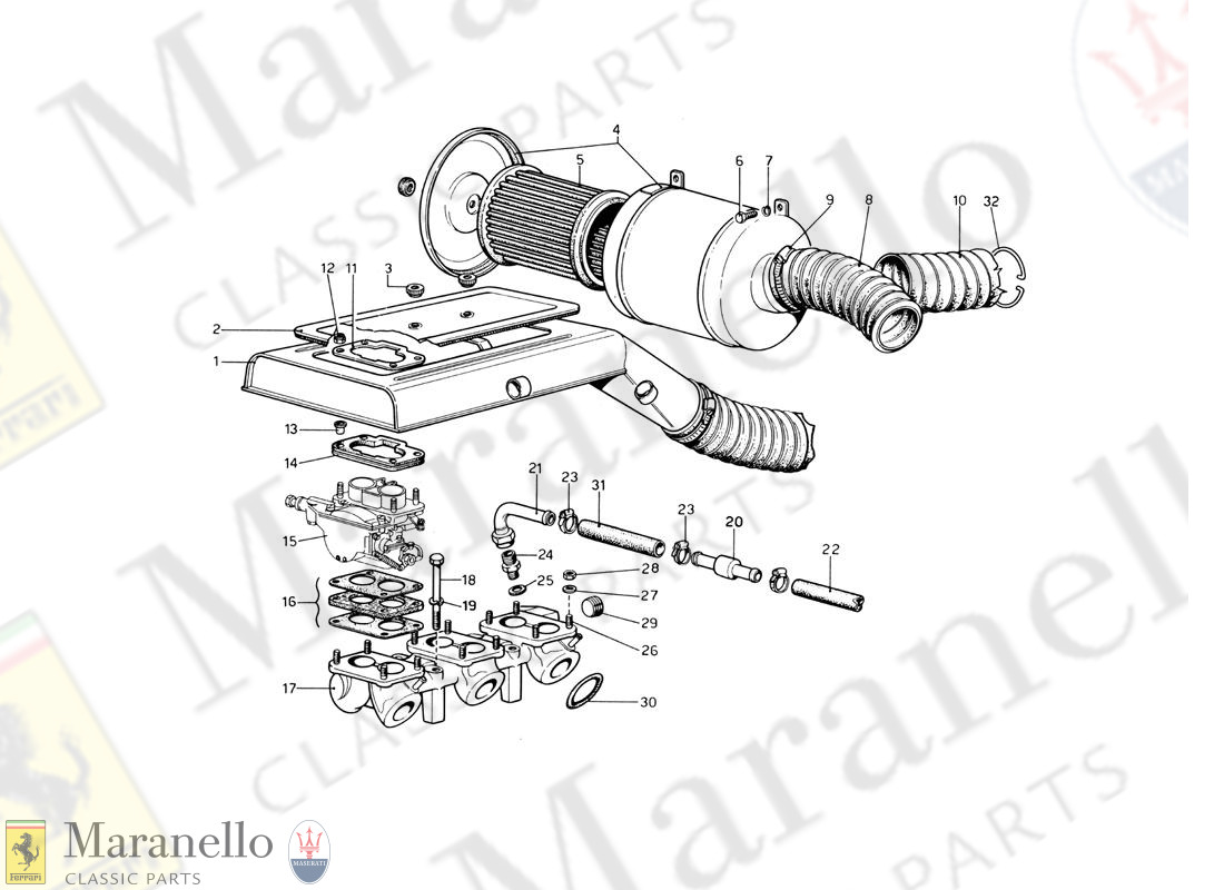 008 - Air Filter And Manifolds