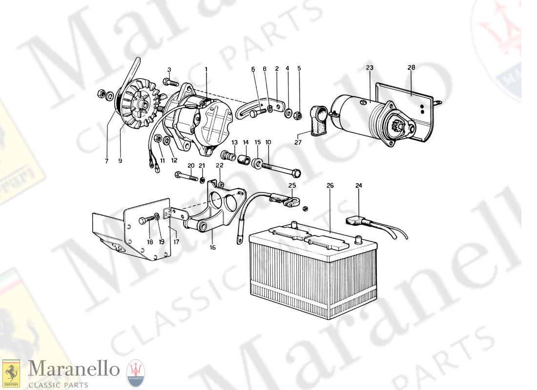 037 - Current Generating System - Starting Motor