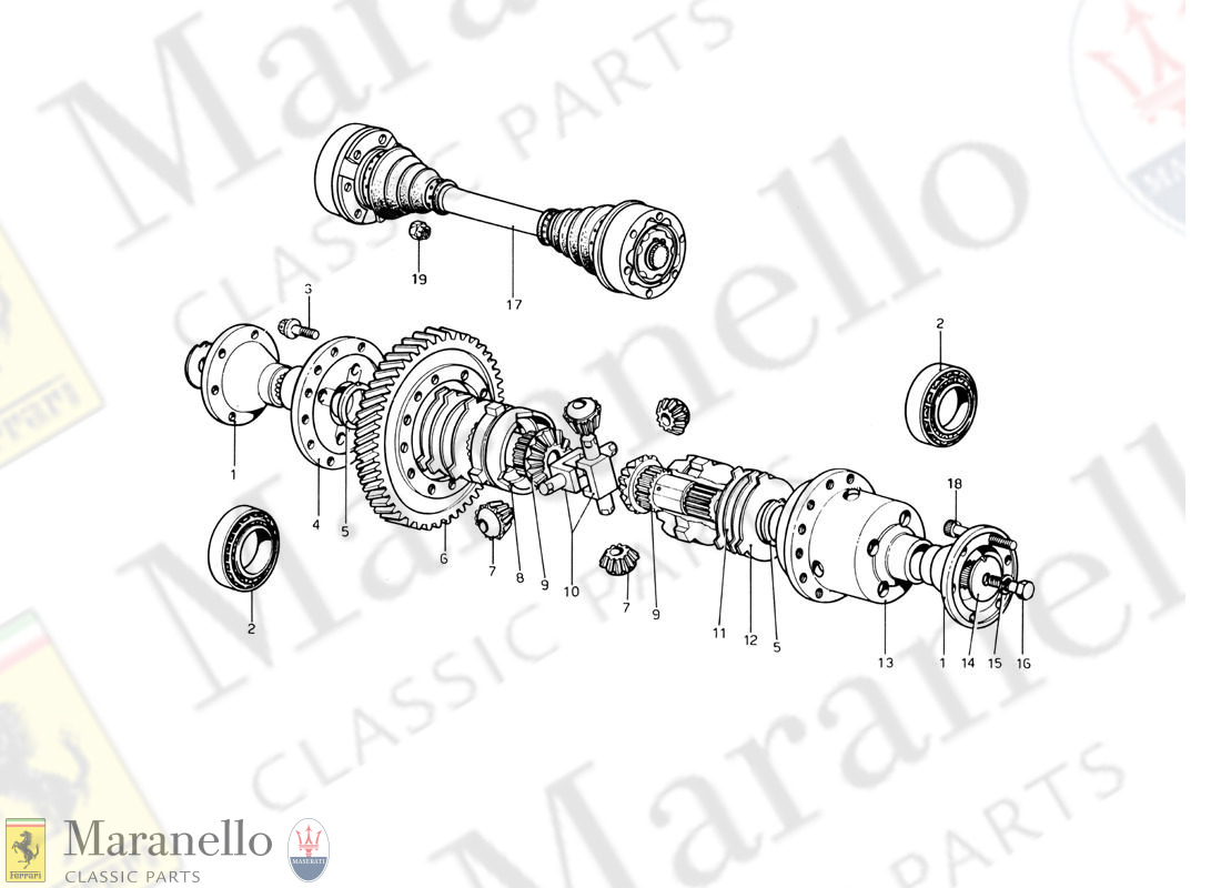 024 - Differential And Axle Shafts