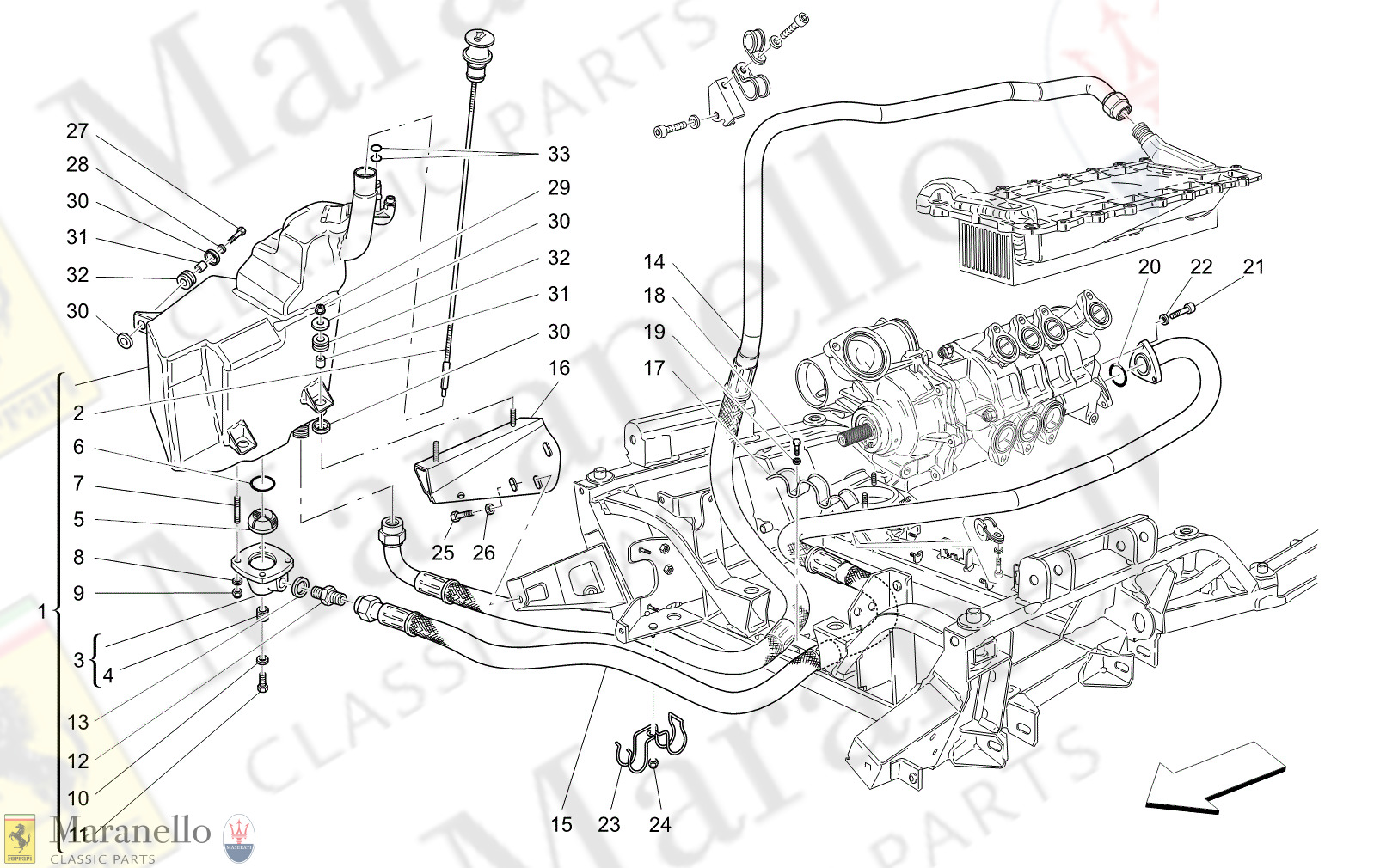 01.60 - 11 - 0160 - 11 Lubrication System: Circuit And Collection