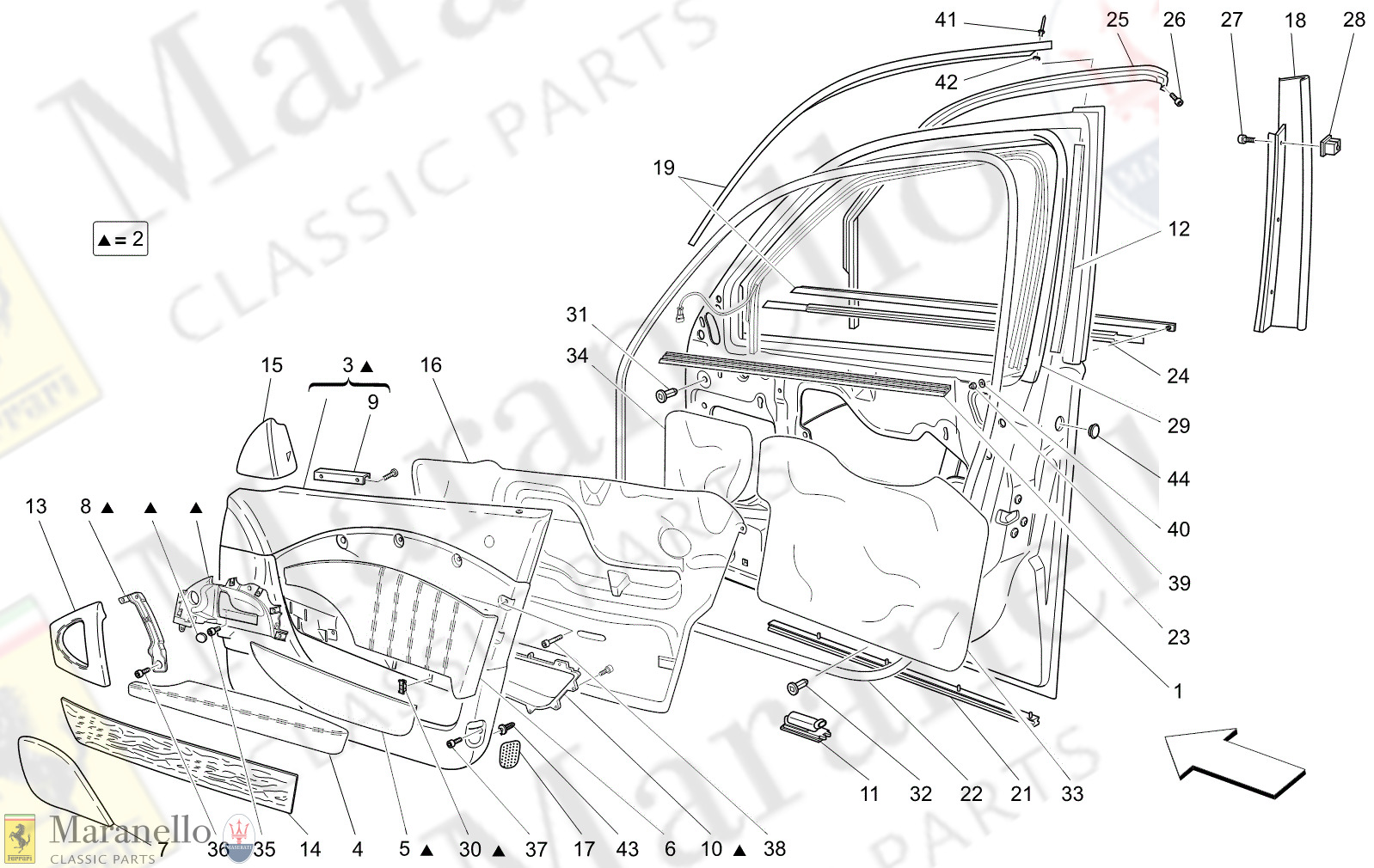 09.30 - 1 - 0930 - 1 Front Doors: Trim Panels