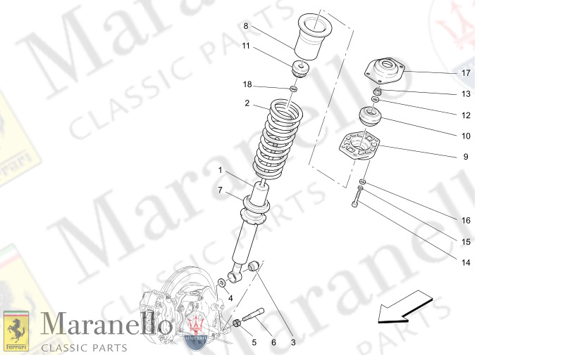 06.21 - 1 REAR SHOCK ABSORBER DEVICES