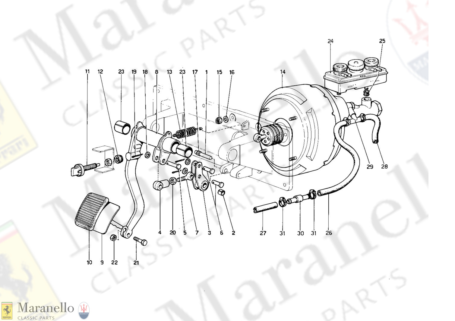 056 - Brakes Hydraulc Drive (400 Gt - Variants For RHD Version)