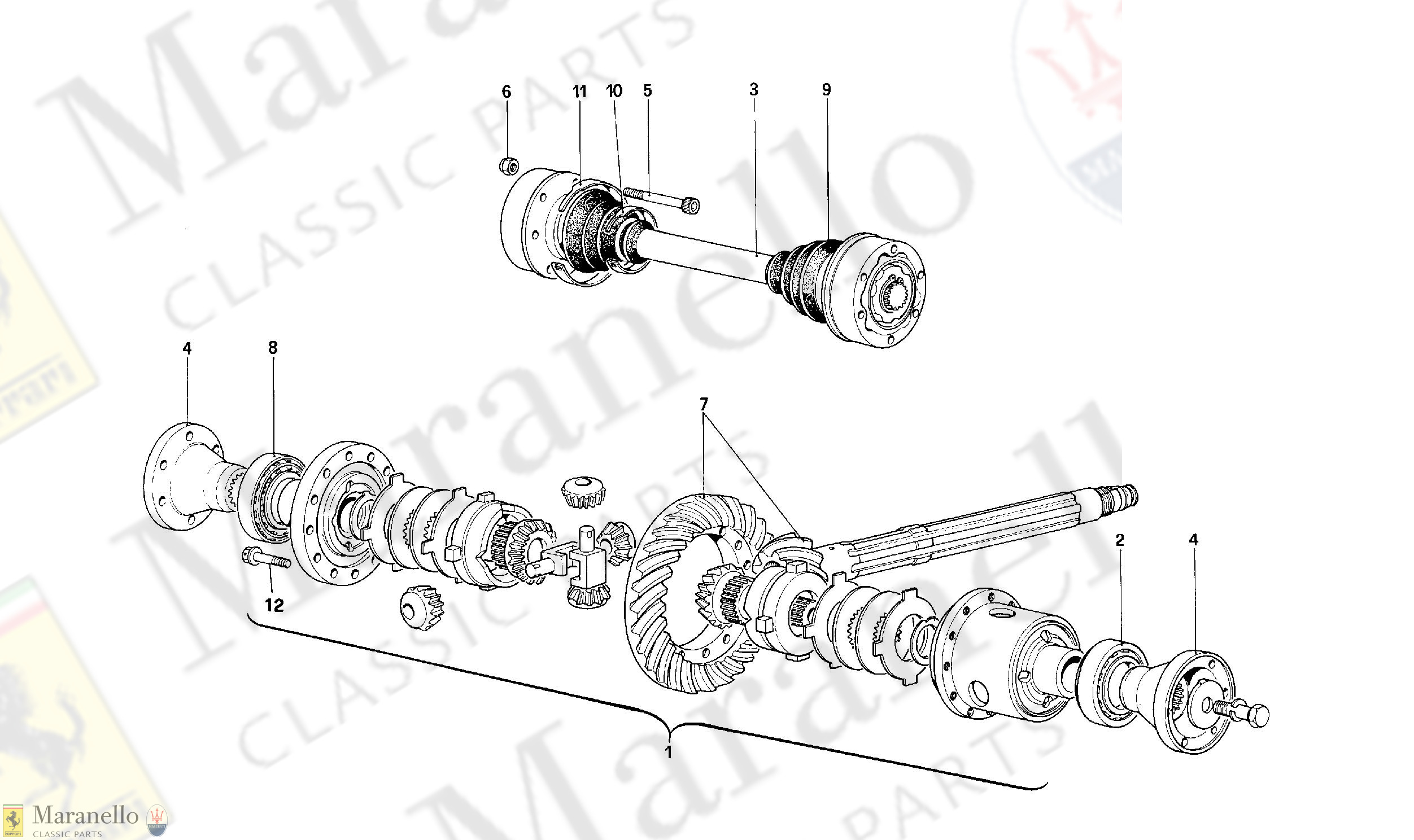 032 - Differential And Axle Shafts