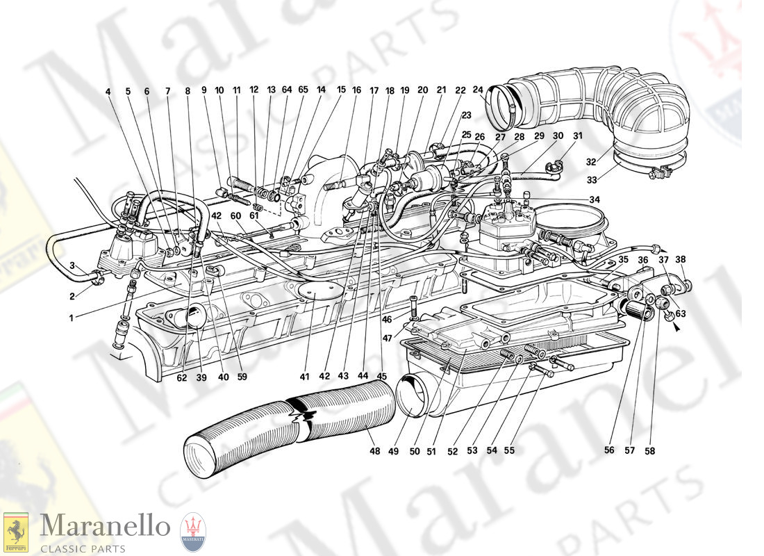 012 - Fuel Injection System - Air Intake, Lines