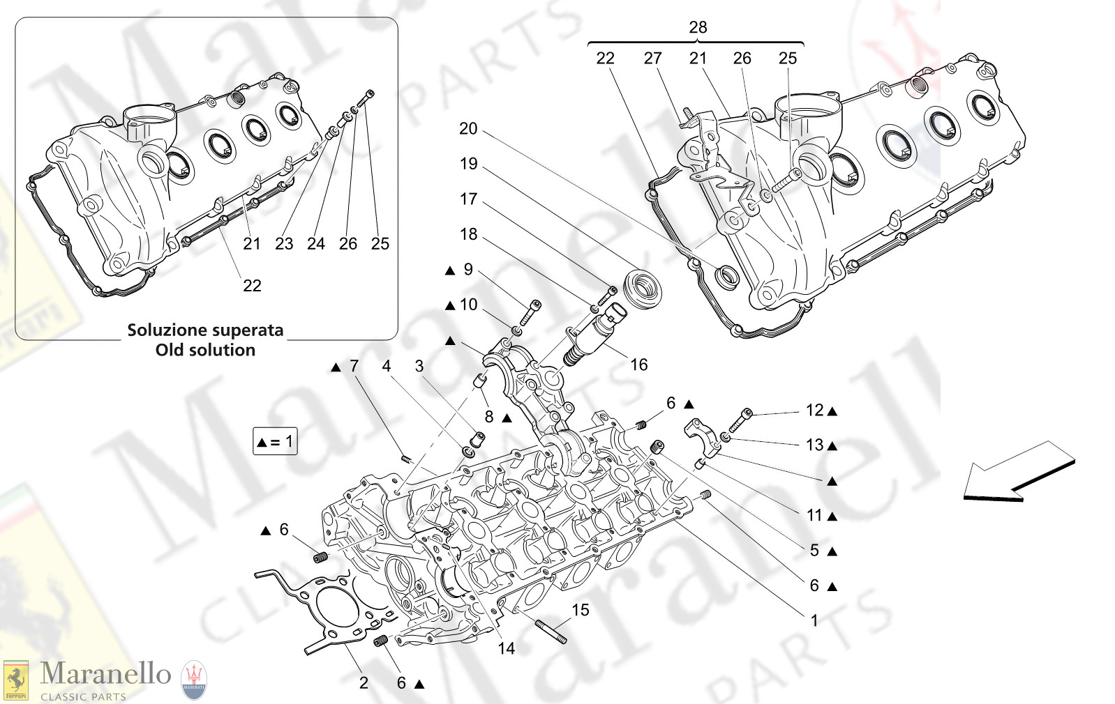 01.21 - 1 - 0121 - 1 Lh Cylinder Head