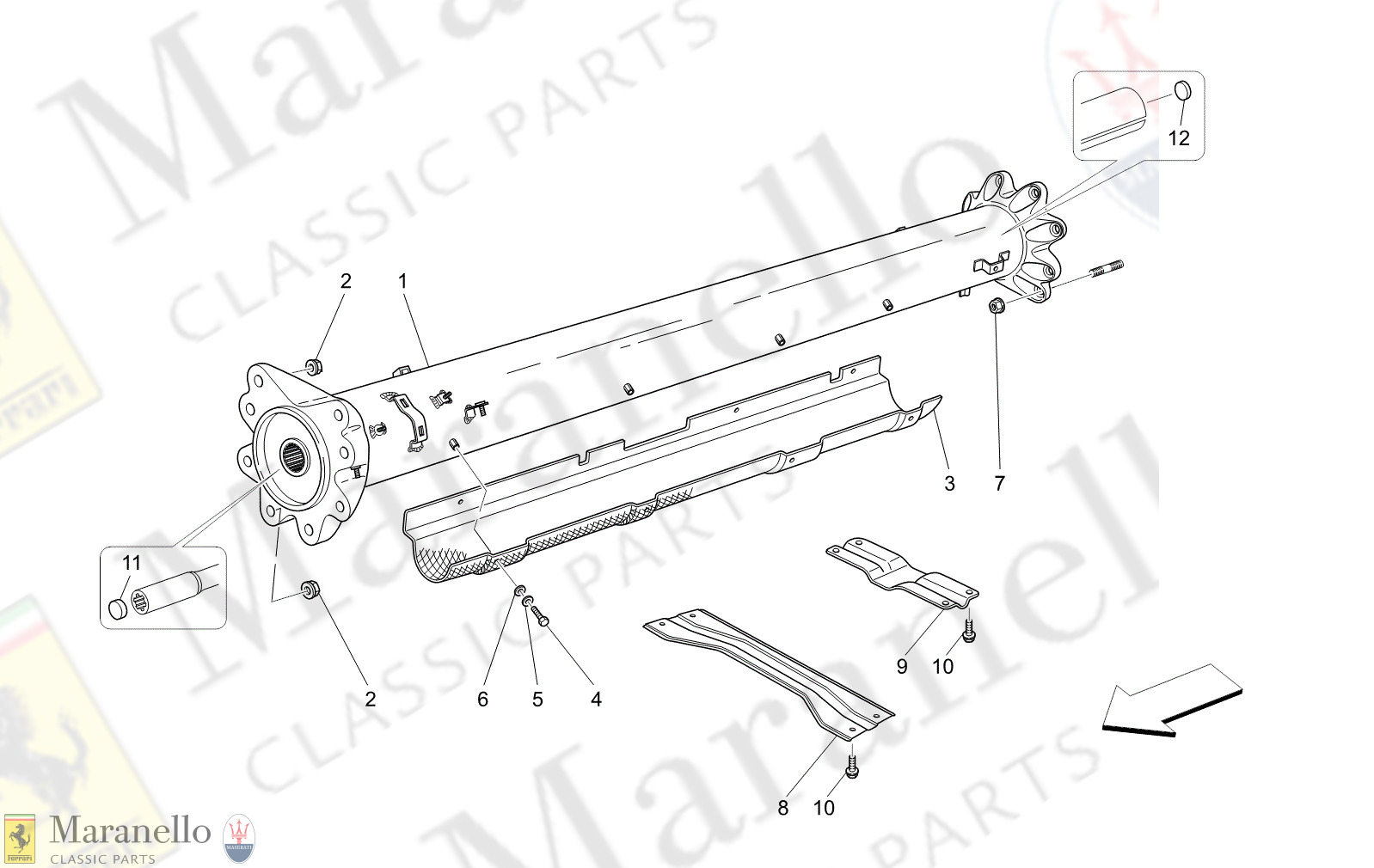 03.30 - 1 - 0330 - 1 Transmission Shaft