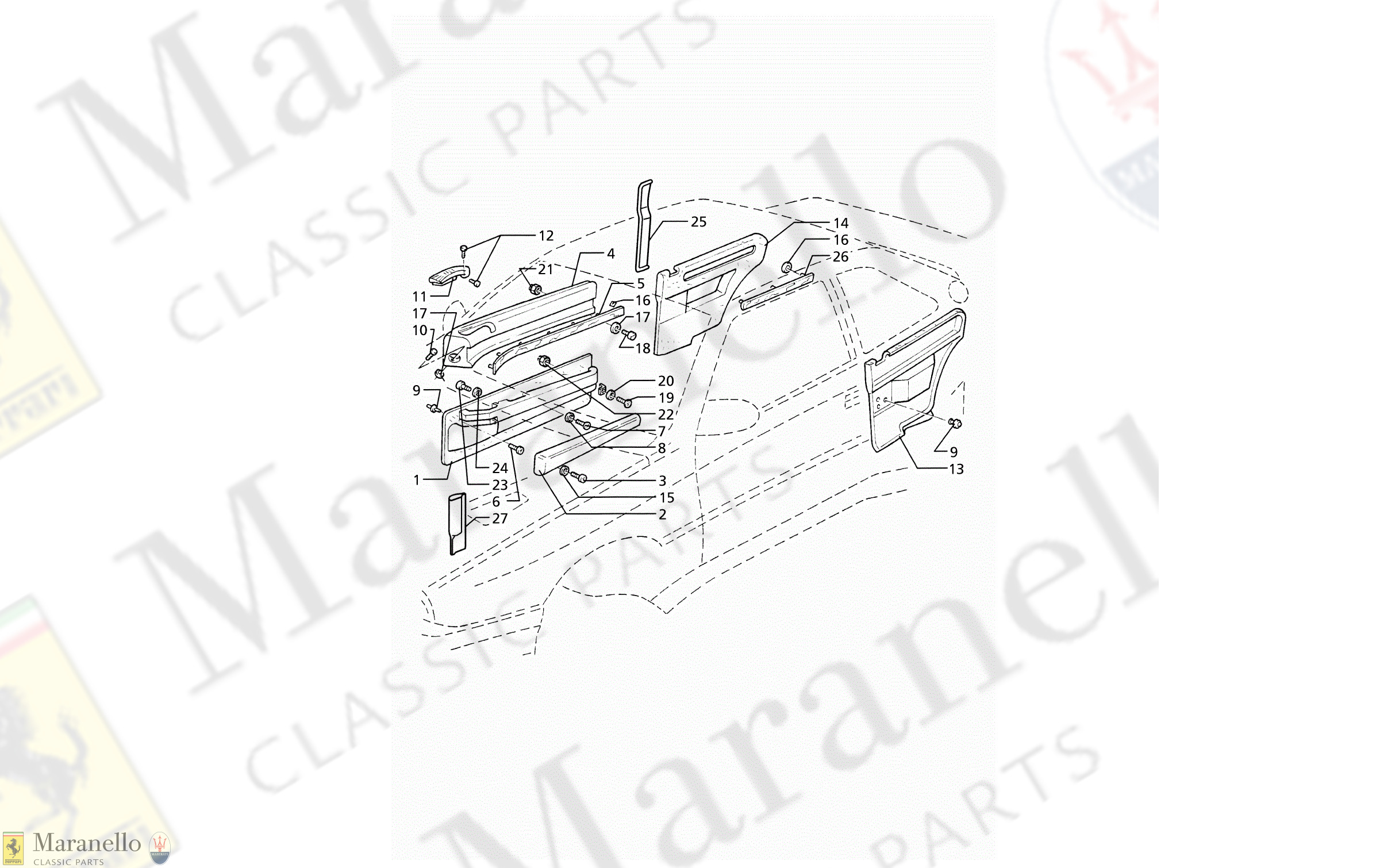 C 65 - Inner Trims: Panels