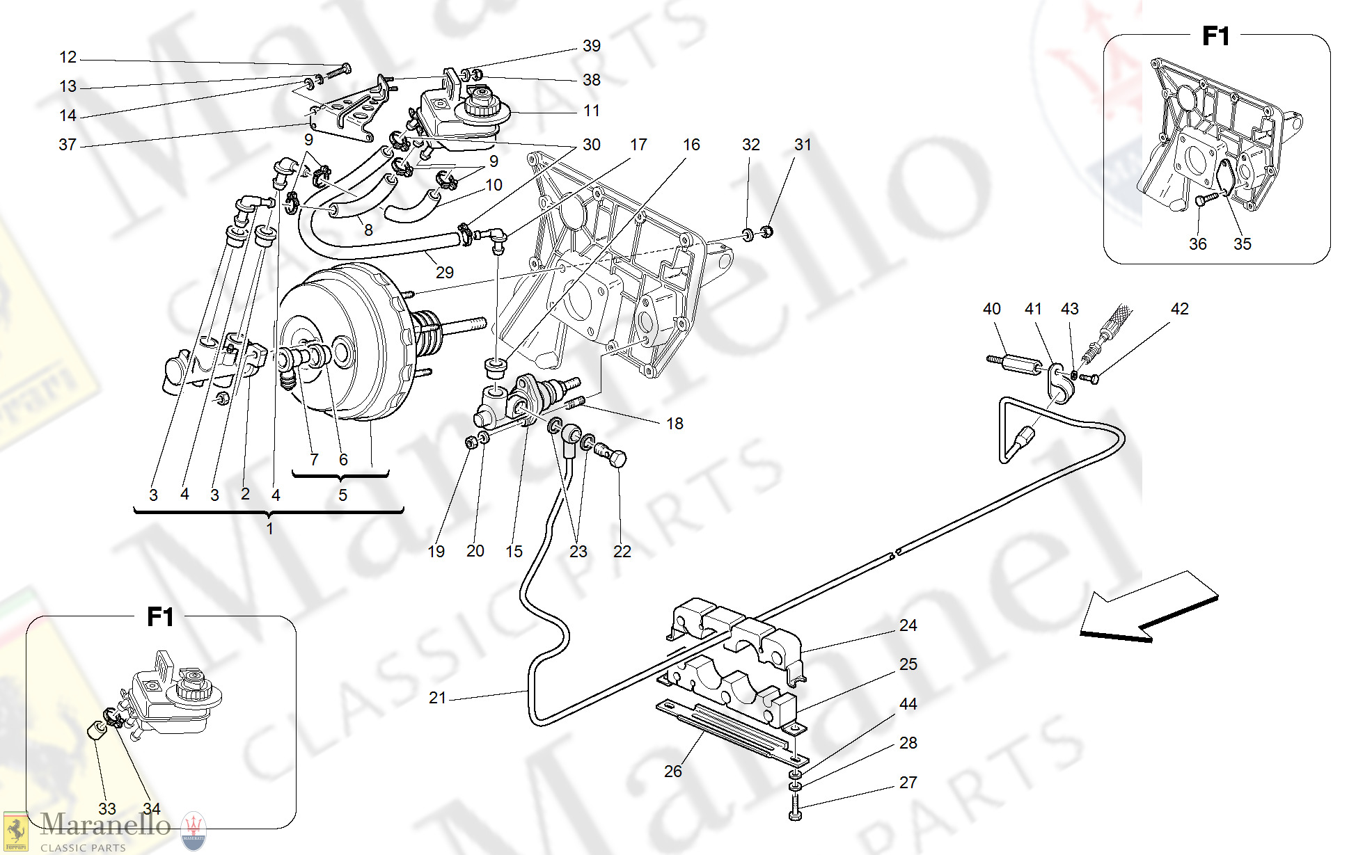 040 - Brakes And Clutch Hydraulic Controls -Valid For Gd-