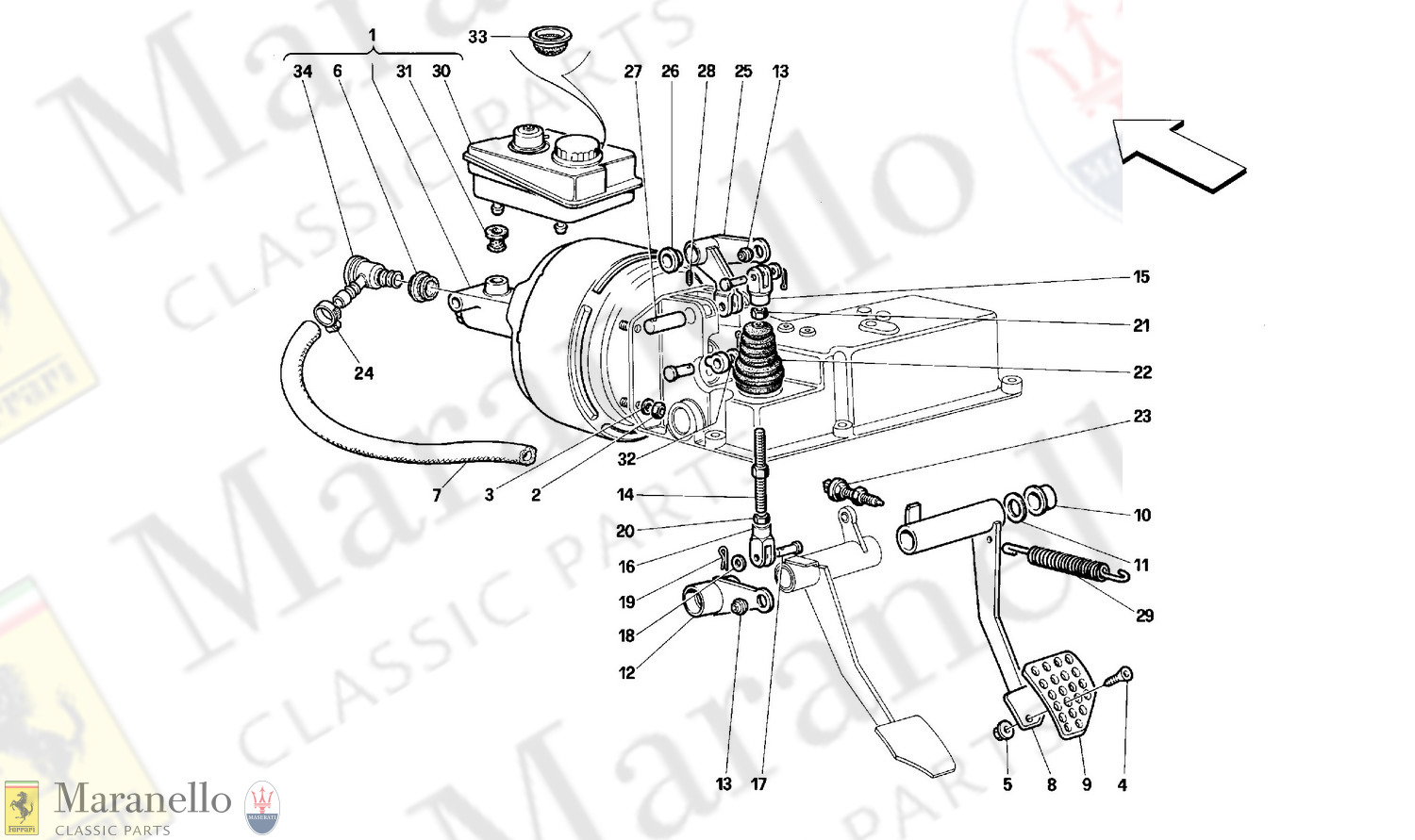 036 - Brake Hydraulic System - Lhd