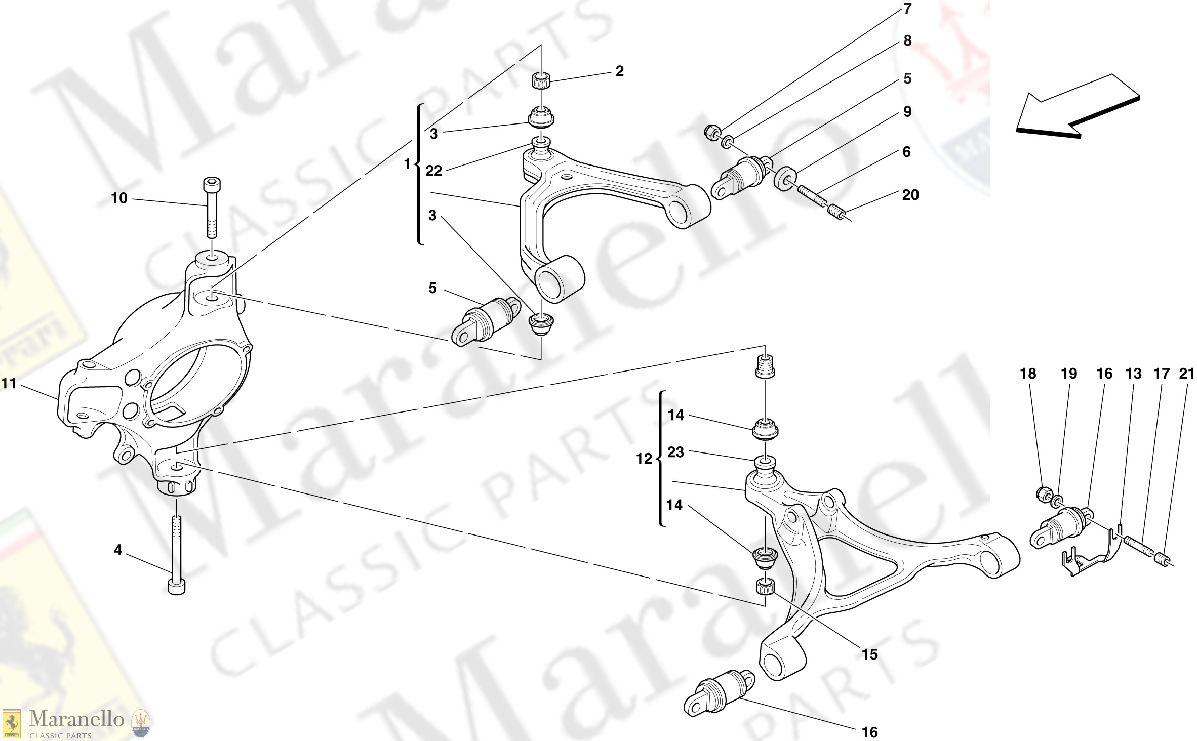 045 - Front Suspension - Arms