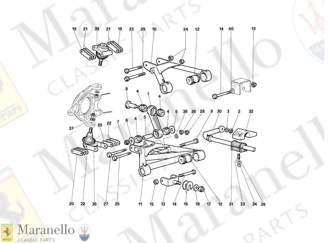 047 - Front Suspension - Wishbones (Until Car No. 75995)