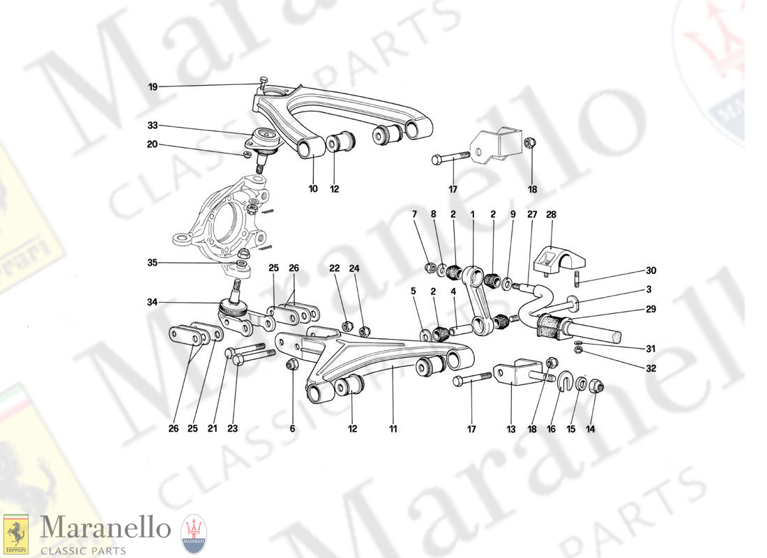 048 - Front Suspension - Wishbones (Starting From Car No. 75997)