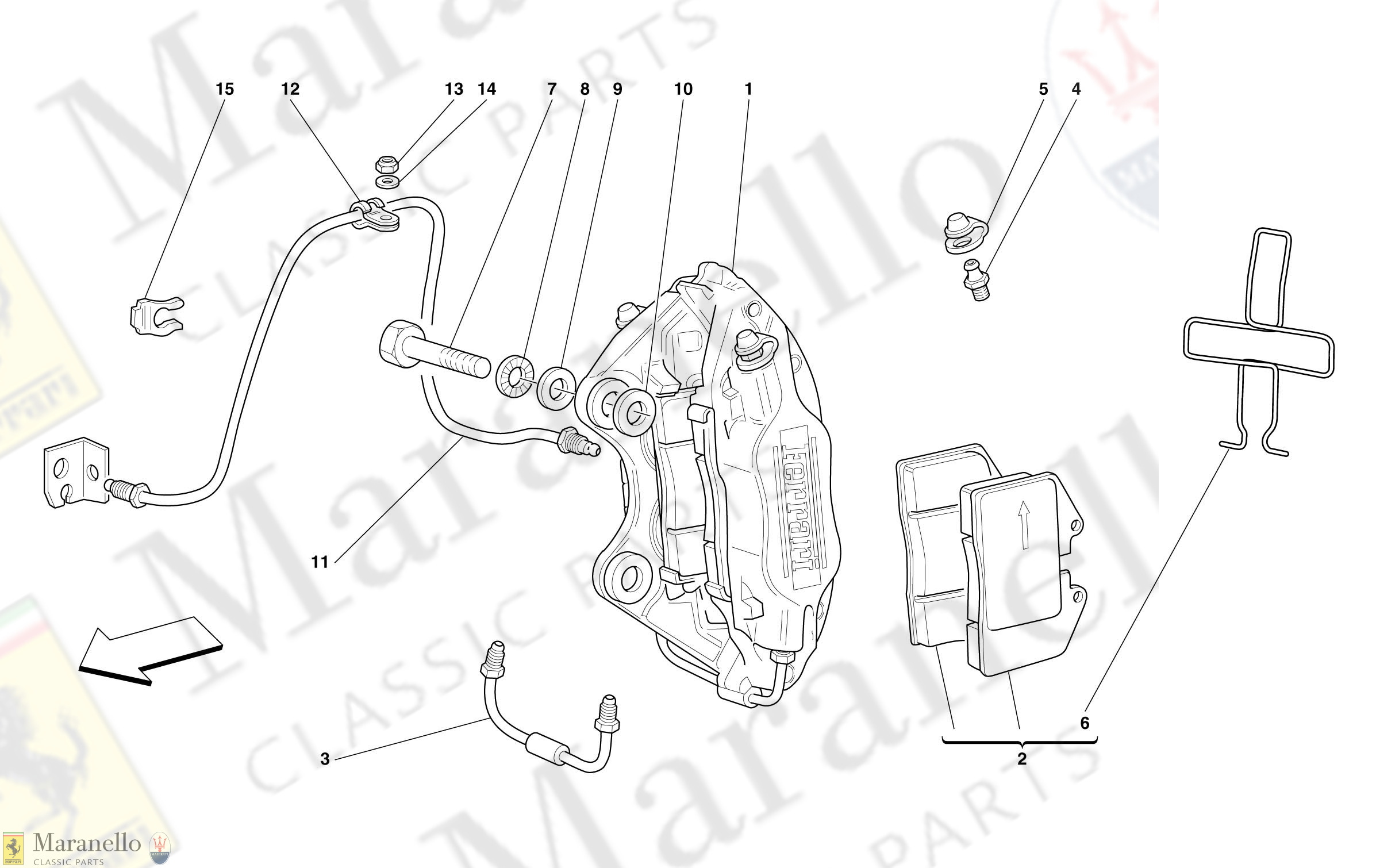 051 - Caliper For Rear Brake
