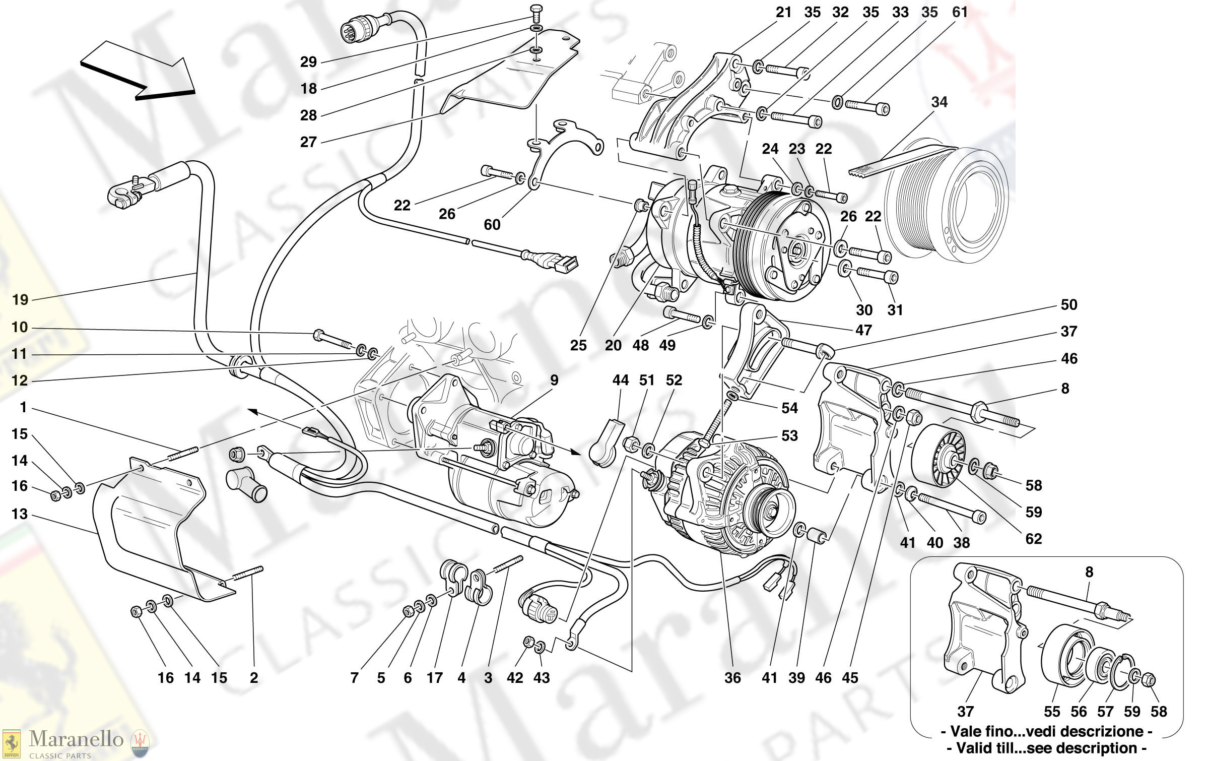 066 - Alternator - Starting Motor - Air Conditioning Compressor