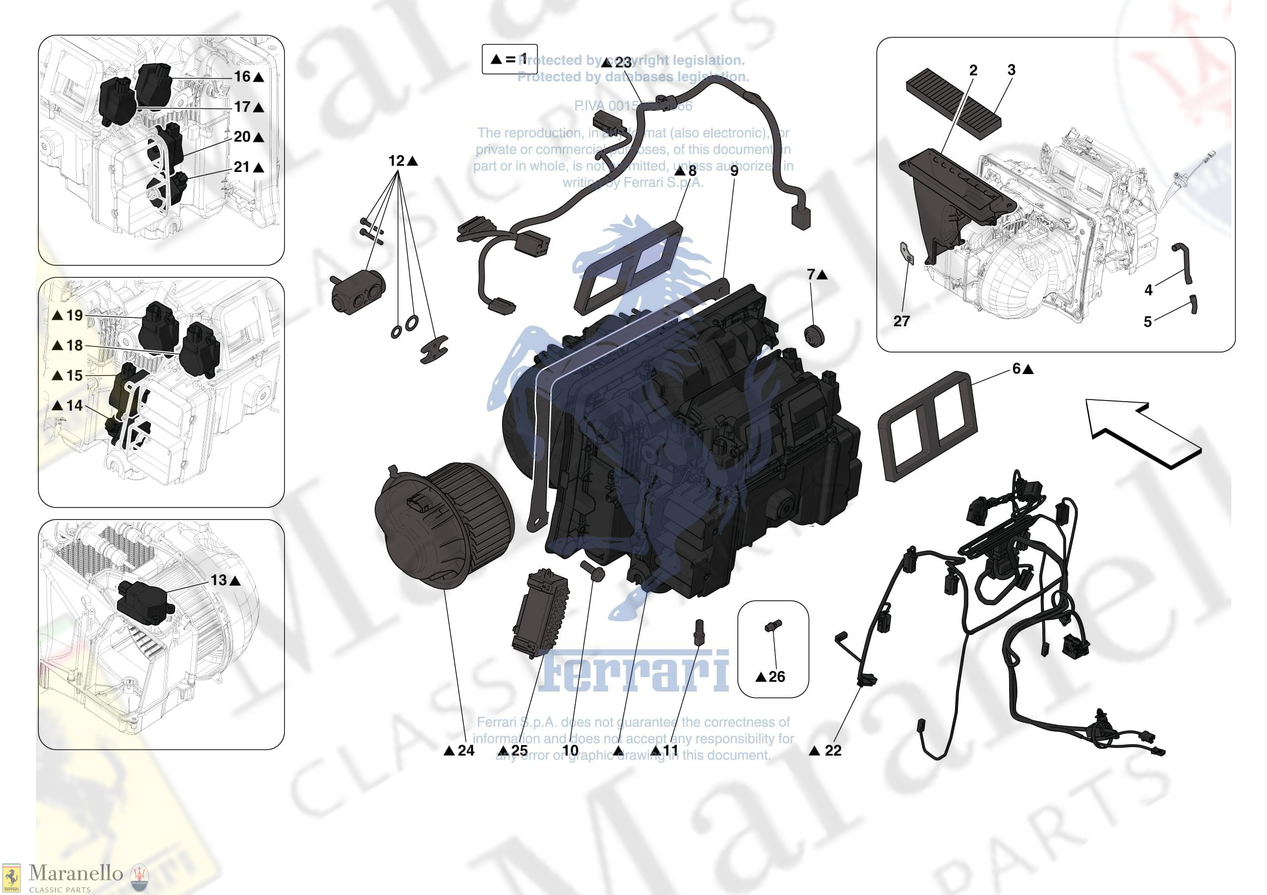0169 - [VEHICLE TRIM] - E.57.01 - AC SYSTEM - EVAPORATOR