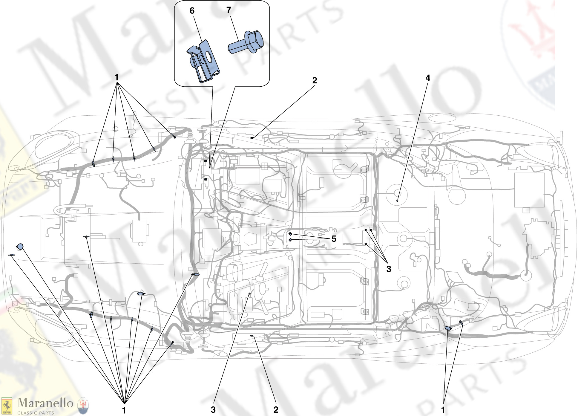 149 - Various Fastenings For The Electrical System