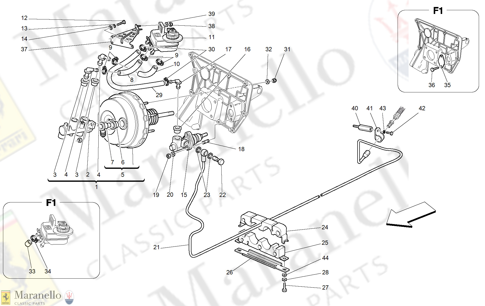 040 - Brakes And Clutch Hydraulic Controls -Valid For Gd-