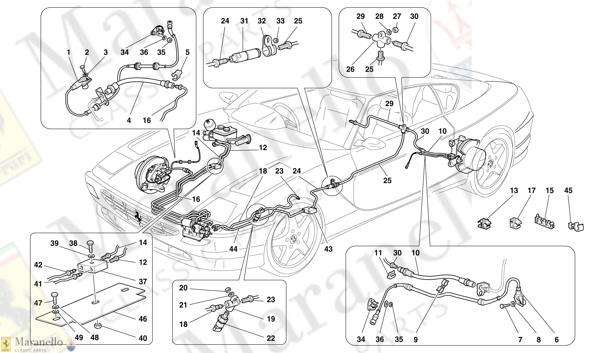 045 - Brake System -Valid For Gd-