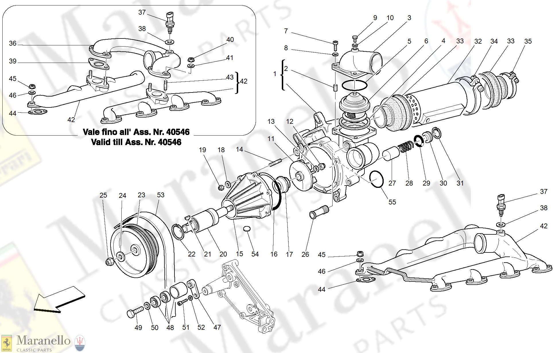 026 - Water Pump And Oil/Water Heat Exchanger