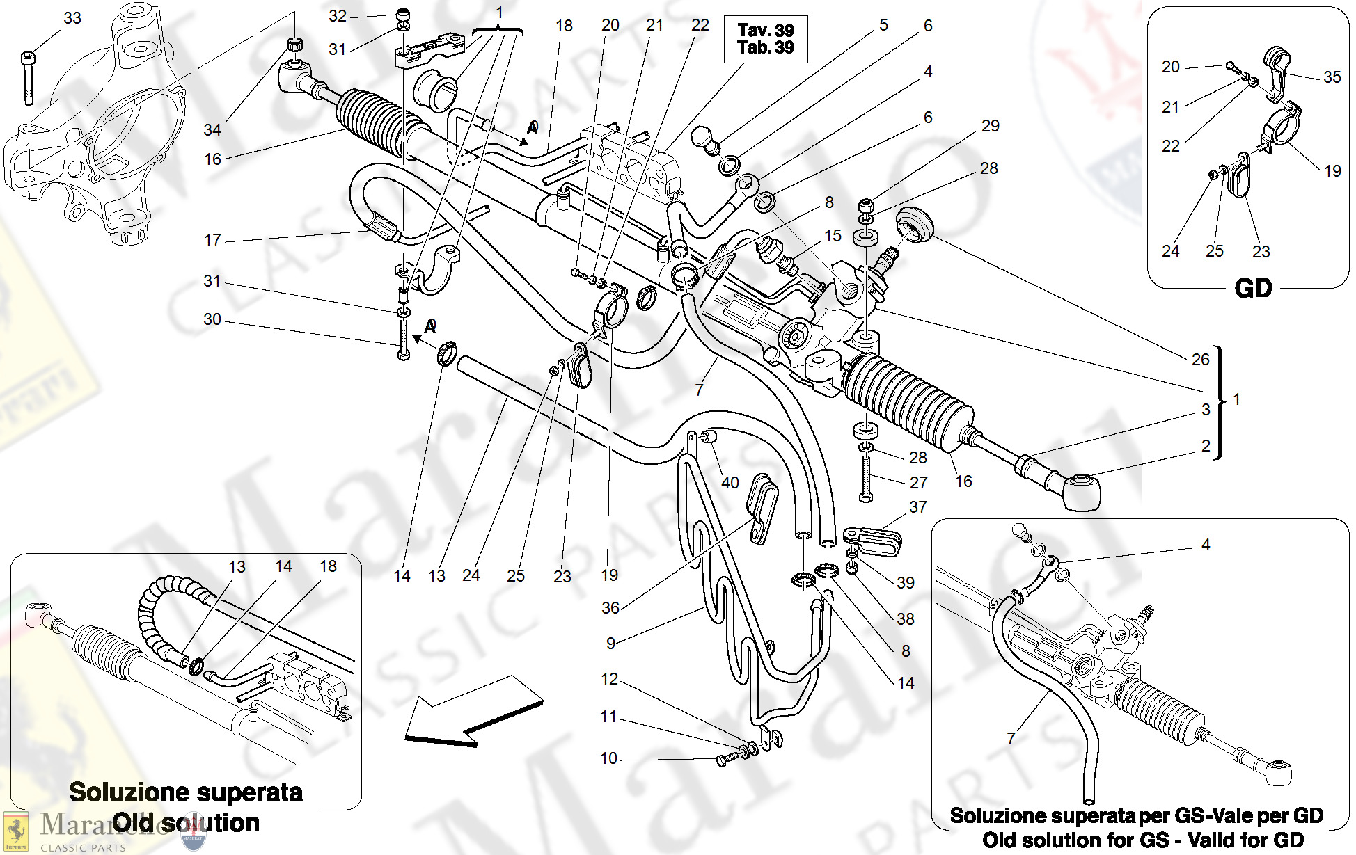 046 - Hydraulic Steering Box And Serpentine