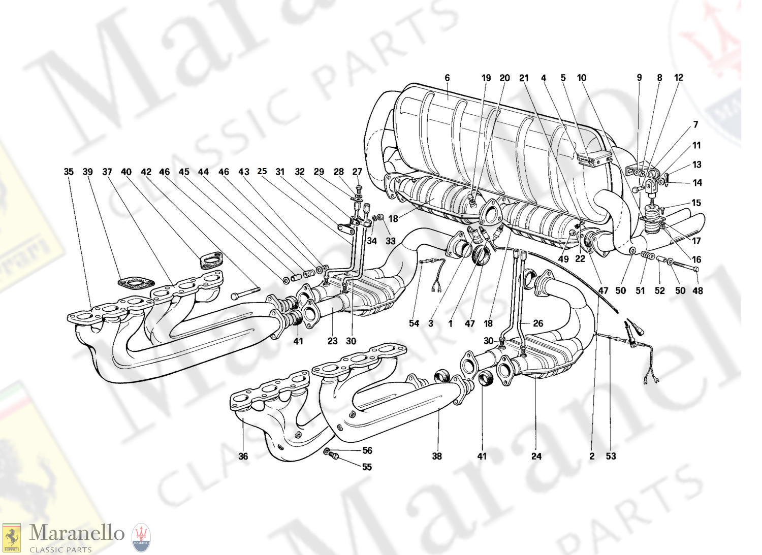 020 - Exhaust System (For U.S. - Sa And Ch87)