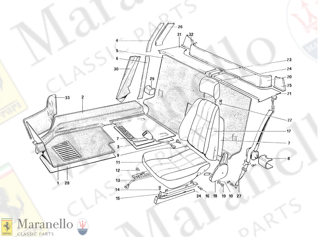 112 - Interior Trim, Accessories And Seats