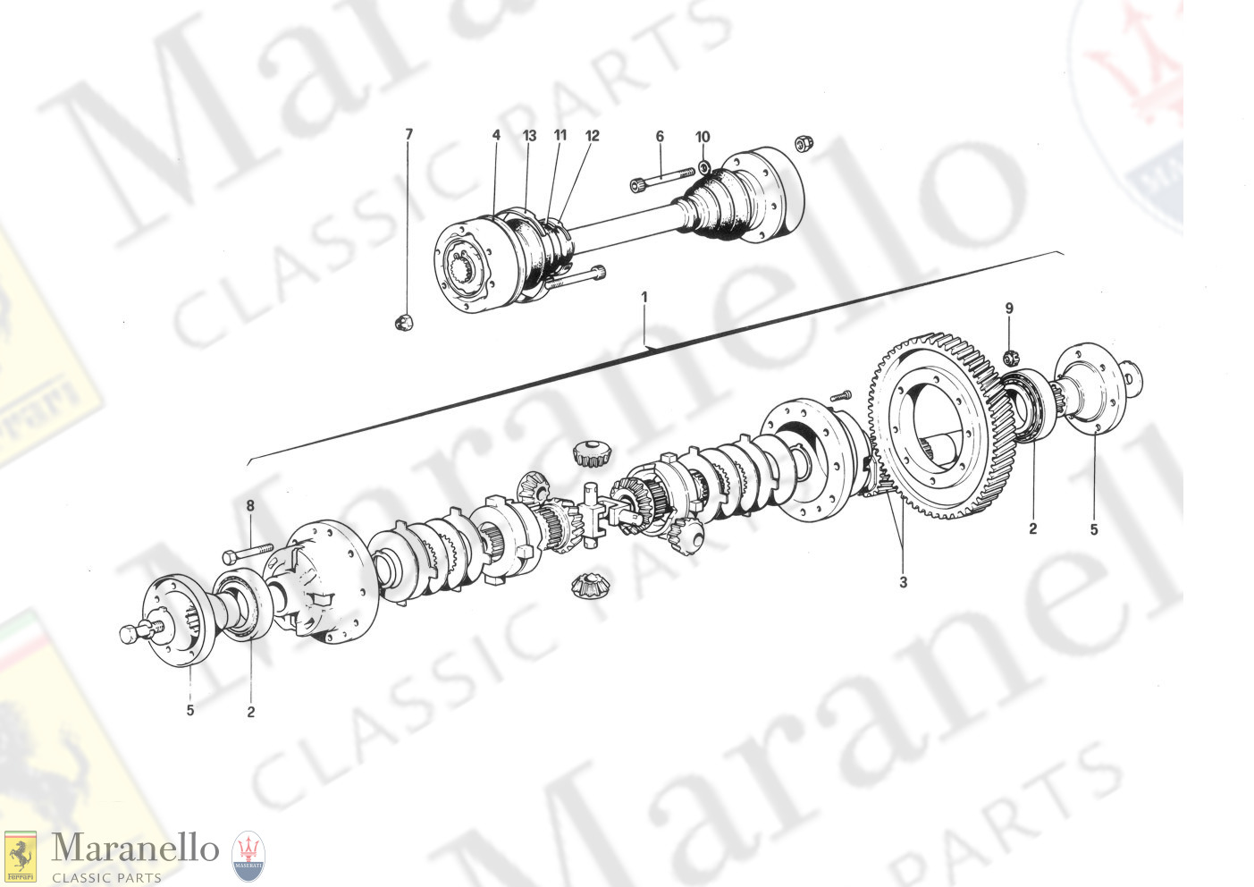 026 - Differential & Axle Shafts