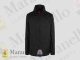 Men Packable Rain Jacket - BLK - L