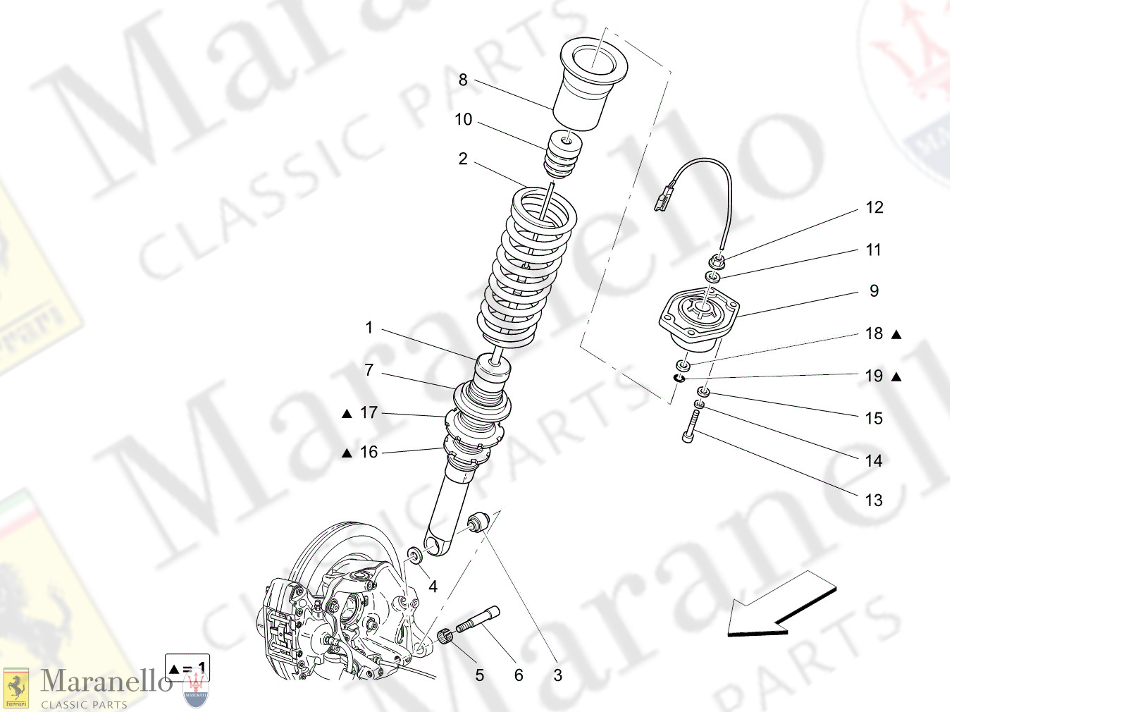 06.21 - 12 - 0621 - 12 Rear Shock Absorber Devices