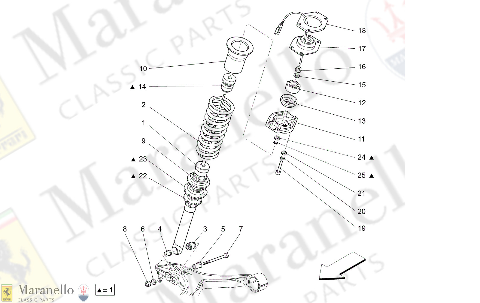 06.11 - 11 - 0611 - 11 Front Shock Absorber Devices
