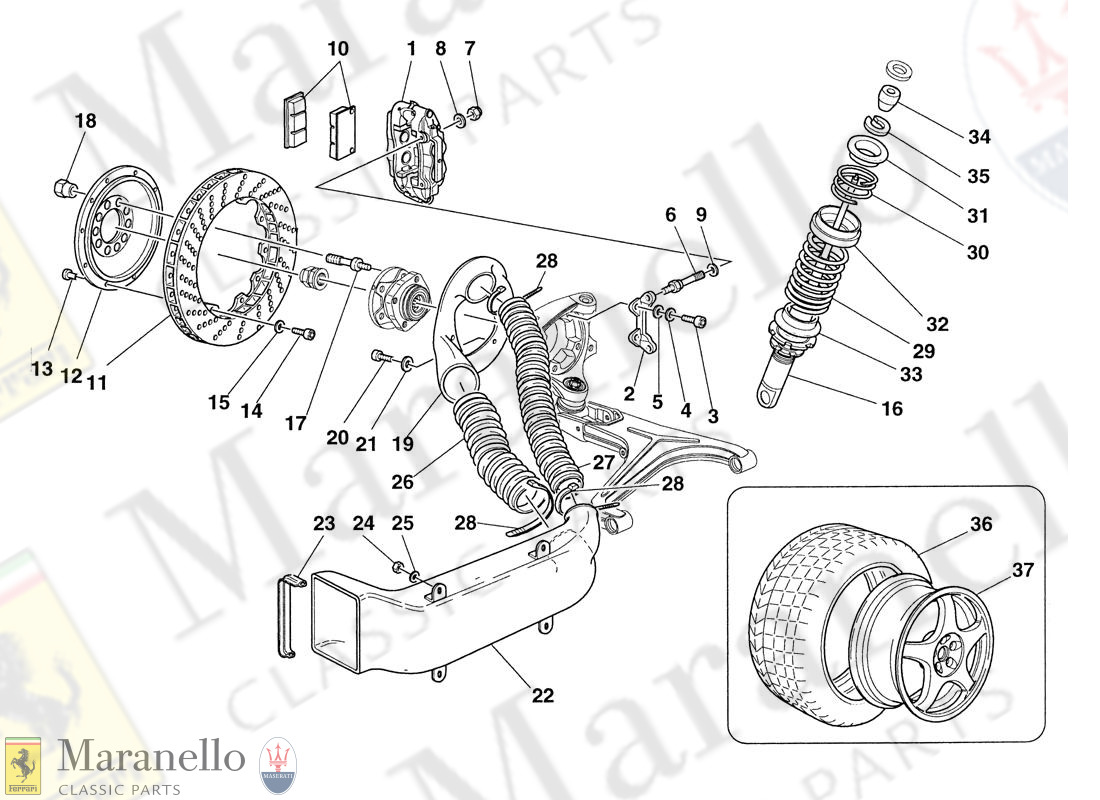 012 - Brakes - Shock-Absorbers - Front Air Intakes - Wheels