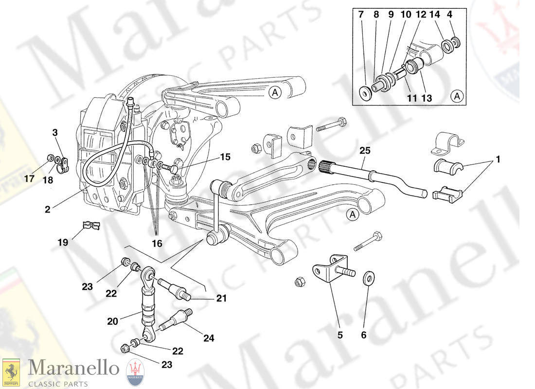 014 - Front Suspension & Brake Pipes