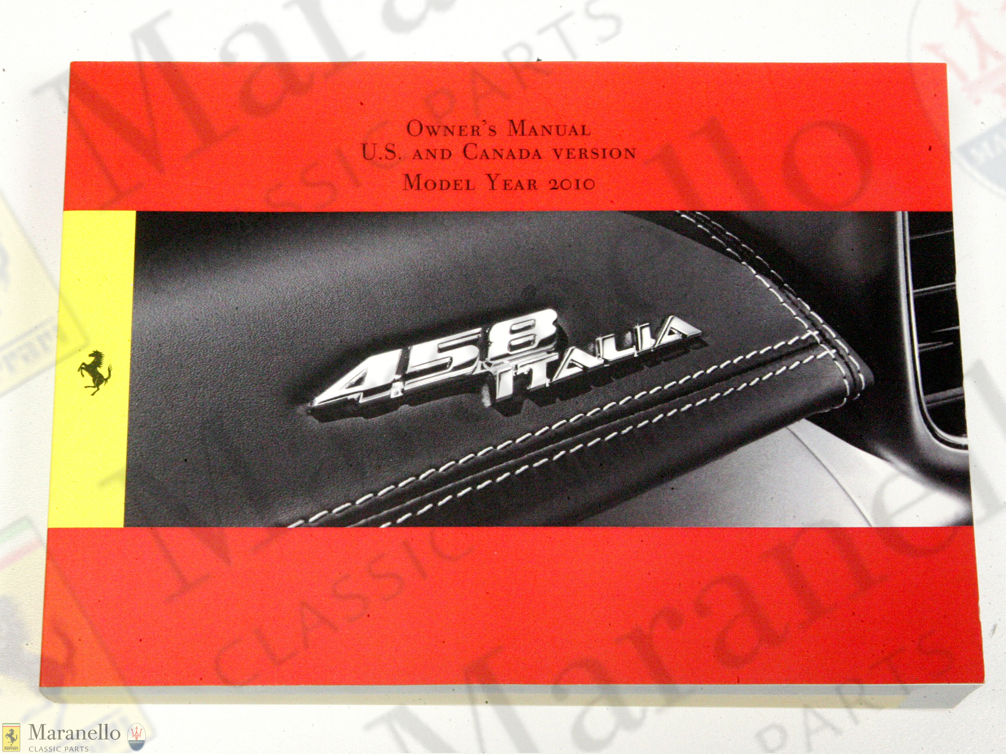 Ferrari Part 83116100 458 Italia Owners Manual Eng Usacdn